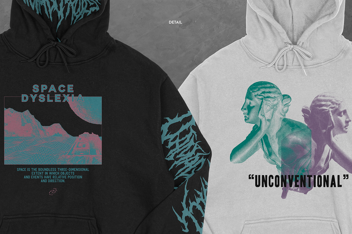 Realistic Hoodie 2 Mockup, a Hoody Mockup by Uncentrifuged Pressure (Photo 7 of 7)