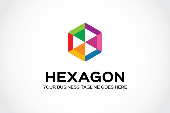 Hexagon Logo Template, a Branding & Logo Template by The Branding Fusion