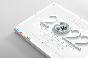 2022 New Years Flyer Template