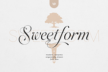 Sweetform - Serif & Sans Font Duo
