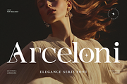 Arceloni Elegance Serif Font, a Serif Font by Vadovastd (Thumbnail 1 of 11)
