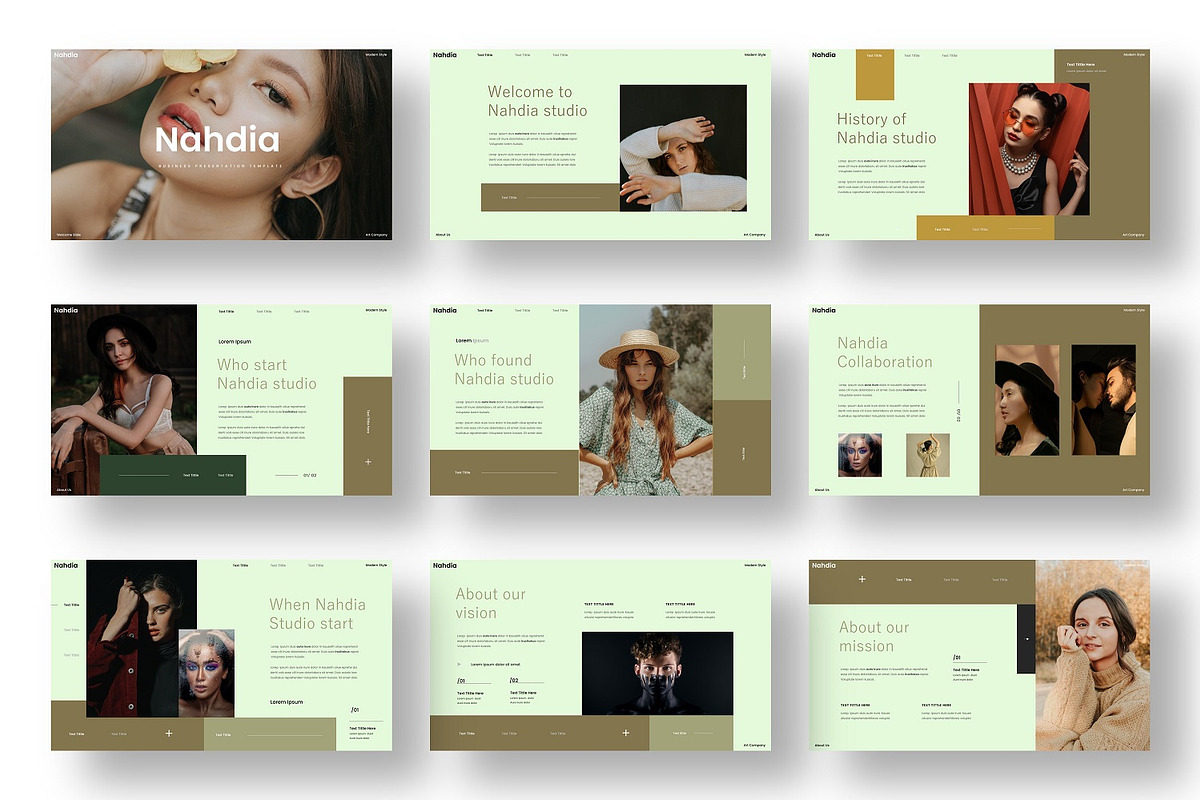 Nahdia - Business Keynote Template, a Presentation Template by Dens Creative Studio (Photo 2 of 6)