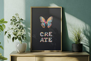 Oil Slick Liquid Letters Overlays, a Symbol Font by PhotoSpirit (Thumbnail 5 of 8)