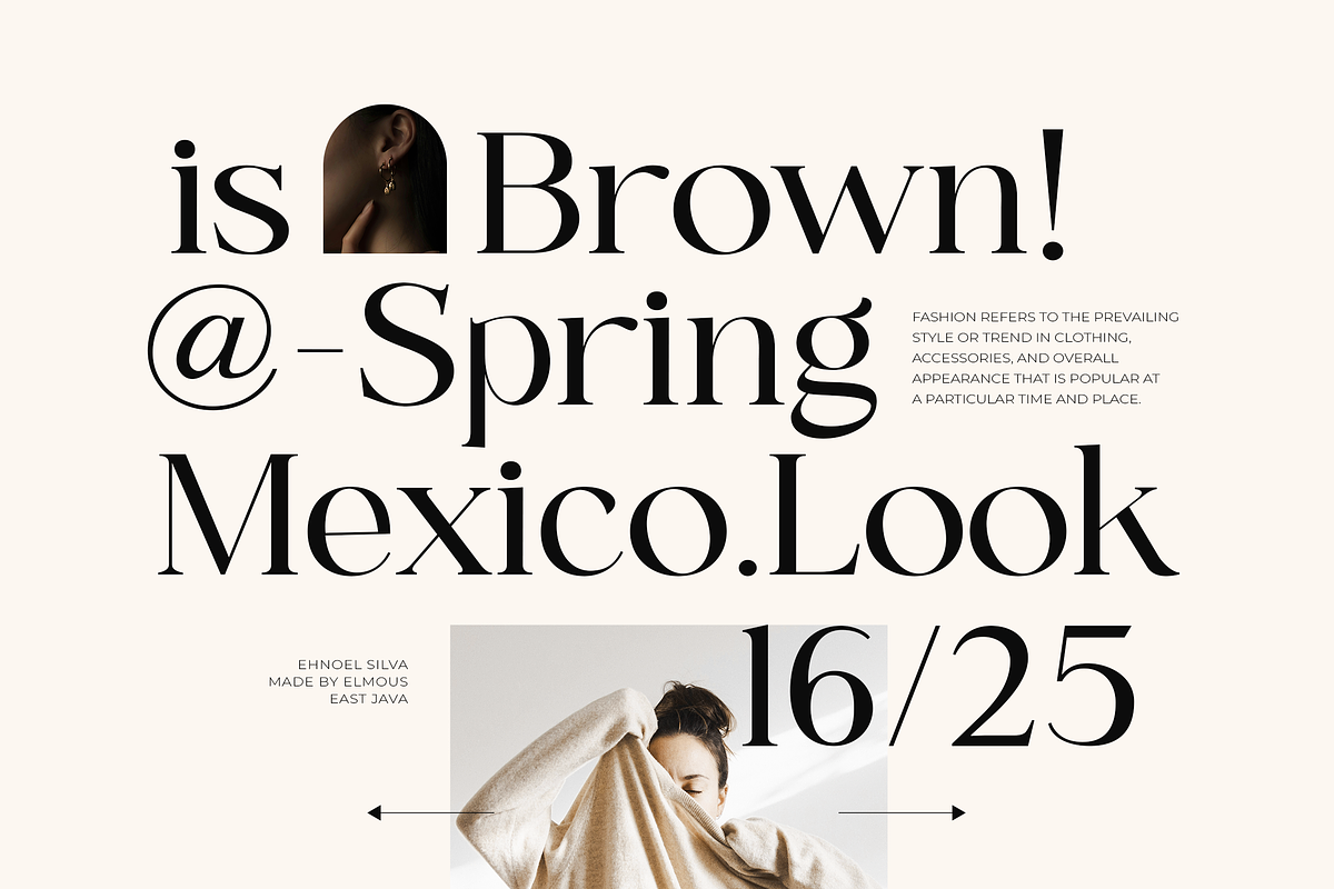 Ehnoel Silva - Editorial Serif, a Serif Font by Elmous (Photo 6 of 9)