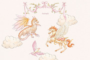 Magic Kingdom Pink clip art, a Decorative Illustration by Ekaproeka (Thumbnail 4 of 6)