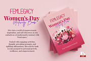FemLegacy- Women's Day Activity Book, a Stationery Template by Graphic Template (Thumbnail 1 of 4)