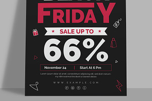 Black Friday Poster Flyer Design