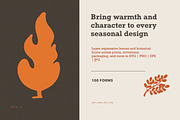 100 Hand-Cut Botanical Shapes, a Seasonal Illustration by designvectx (Thumbnail 2 of 8)