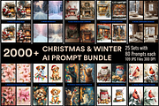 2000+ Christmas & Winter AI Prompts, an Object Graphic by Daffodil Dream Studio (Thumbnail 1 of 6)