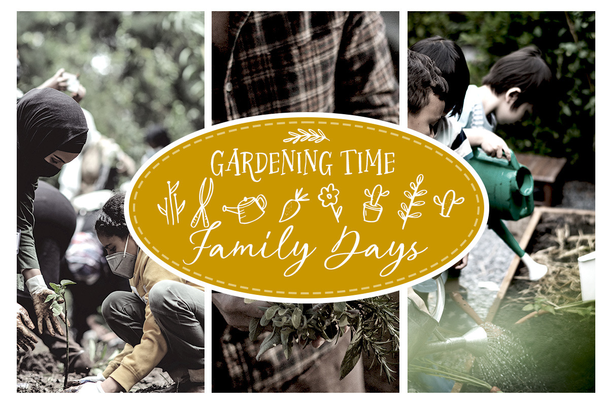 Pretty Garden Font Trio with Doodle, a Font by Letterhend Studio (Photo 7 of 12)