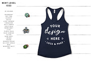 Next Level 1533 Tank Mockup Bundle, a Shirt Mockup by lock and page (Thumbnail 3 of 35)
