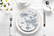 Toile of the Flowering Orchard, a Pattern Graphic by MouseGrey (Thumbnail 5 of 8)