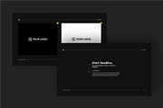 Premium Dark Minimal Brand Guideline, a Branding & Logo Template by Moody Designs (Thumbnail 4 of 6)