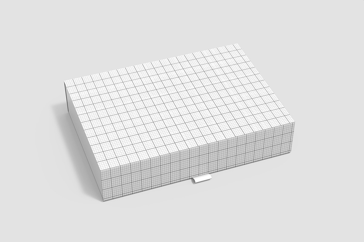 Gift Box Packaging Mockup Template, a Product Mockup by graphypix (Photo 3 of 4)