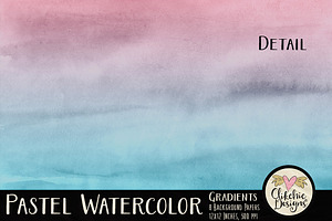 Pastel Watercolor Gradients Textures