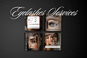 Lash and Brow Tech Canva Templates, a Social Media Template by DesignsbyMariaStudio (Thumbnail 7 of 12)