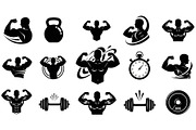 Ultimate Fitness Gym Vector Bundle, an Illustration by Creativeshirt (Thumbnail 41 of 51)