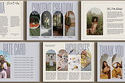 FLOREO Content Creator Media Kit, a Marketing Template by Slate Studio (Thumbnail 3 of 4)