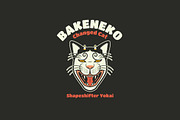 Bakeneko Logo Template, a Branding & Logo Template by Kreasi Malam (Thumbnail 2 of 4)