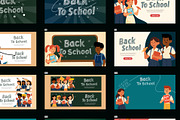 Back to School Vector Background and, an Education Illustration by foxndeer (Thumbnail 3 of 3)