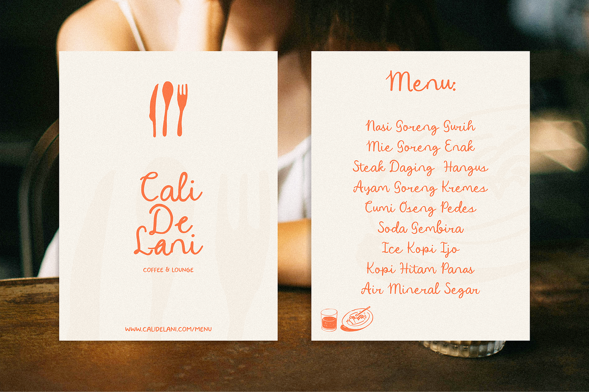 Brascotta Natural Font Duo, a Script Font by 24Design Studios (Photo 3 of 8)