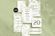 Sage Green Wedding Invitation Suite, an Invitation Template by Arslan (Thumbnail 6 of 6)