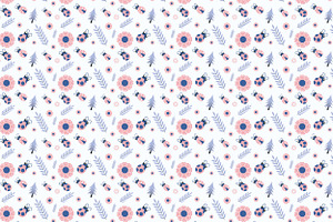 Seamless Lady Bug Pattern Decoration