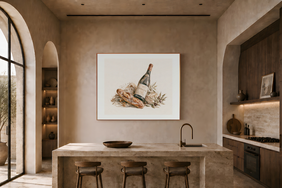 Farmhouse & Flavor Kitchen Wall Art, a Decorative Illustration by PrintablesByFranklyn (Photo 3 of 9)