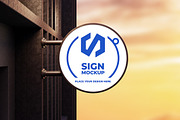 Wall Sign Mockup, a Product Mockup by MrLetters (Thumbnail 4 of 5)