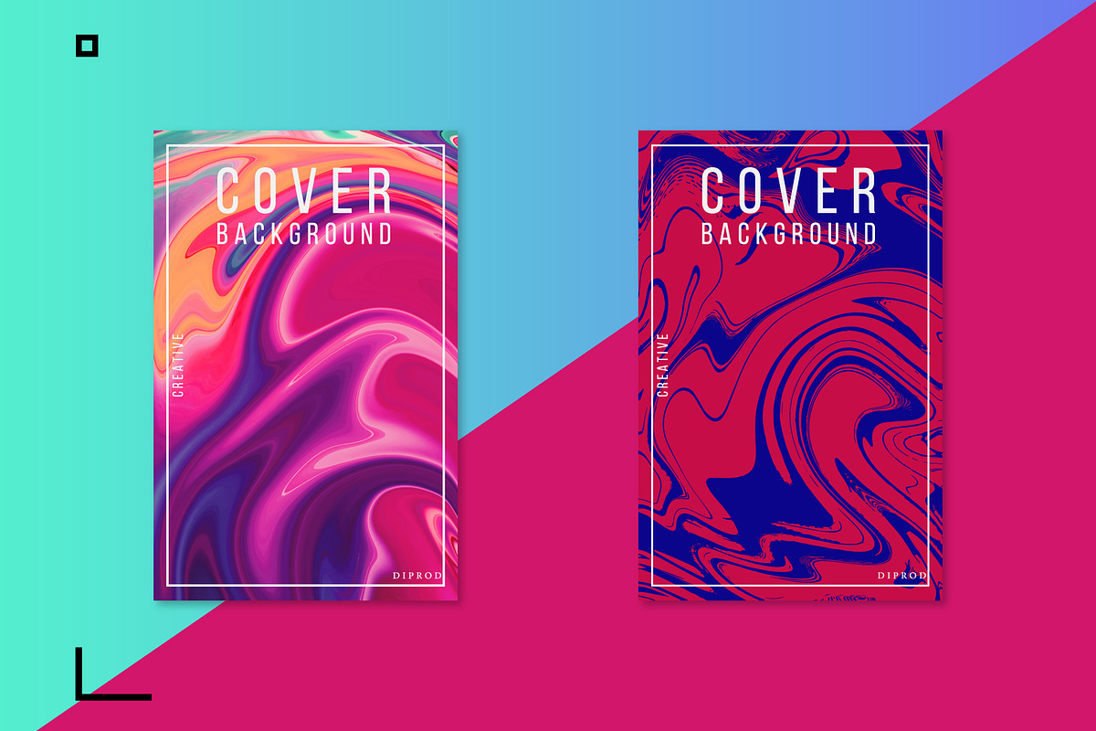3 liquid abstract 3d covers posters, a Flyer Template by designbydi (Photo 2 of 3)