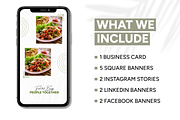 Food Business Branding Templates, a Social Media Template by Branding by Kellsey (Thumbnail 3 of 5)