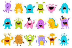 Cute Monster Set