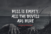 Spooky Trick - Creepy Halloween Font, a Font by Bale Type (Thumbnail 6 of 10)