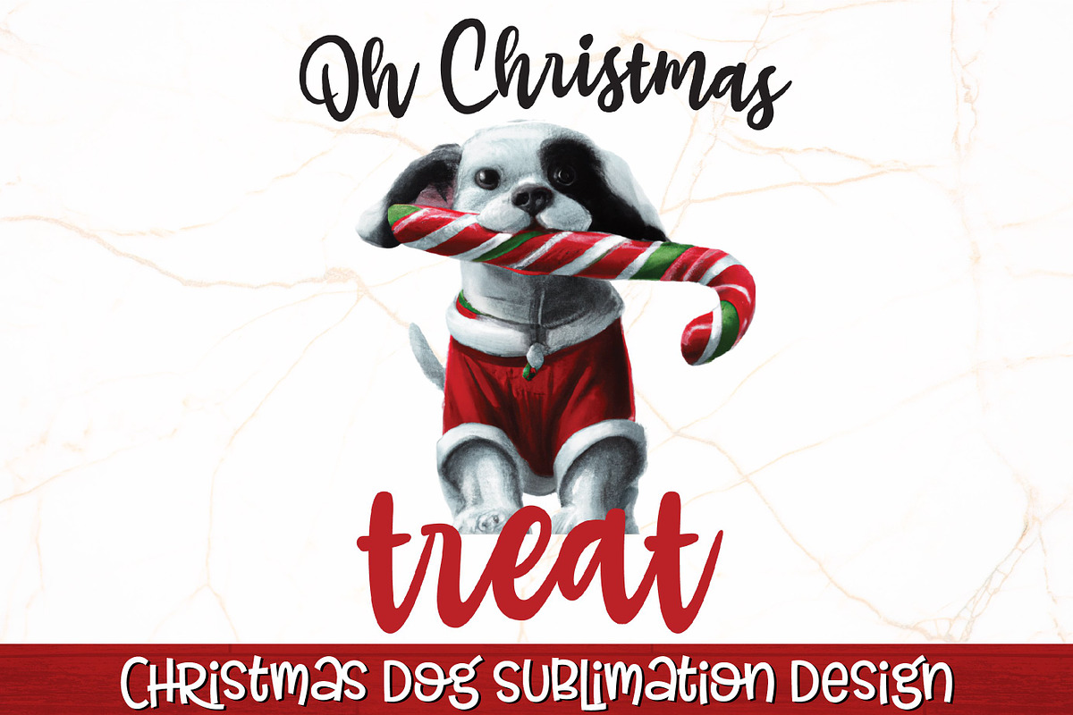 Christmas Dog Sublimation Bundle, an Animal Illustration by RossiGalleria (Photo 8 of 9)