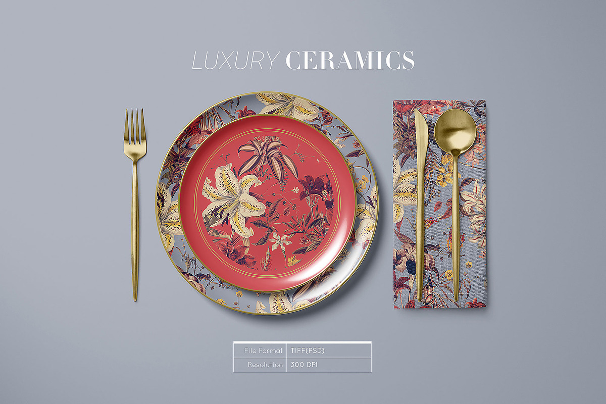Orpheus Vintage Archive Lily Prints, a Pattern Graphic by TSTUDIO (Photo 9 of 10)