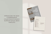 Nutrition Aesthetic Instagram Posts, a Templates & Theme by Naturopath Hub (Thumbnail 2 of 8)