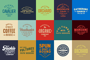Vintage Badge Logo Collection, a Branding & Logo Template by Template Dealer