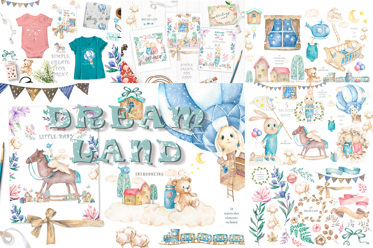 Dream BUNDLE 60% off, a Decorative Illustration by Ann Art Houze (Photo 9 of 11)