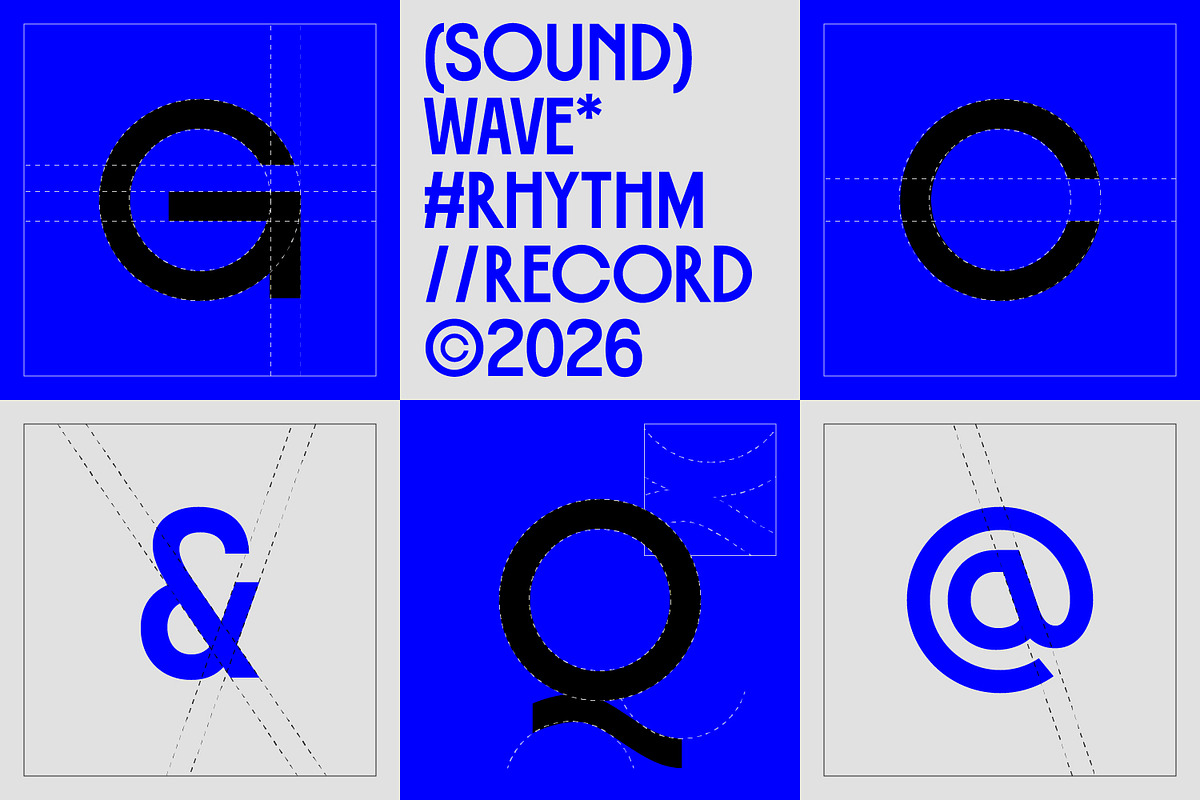 PRAK Phonical - Sans Serif Display, a Sans Serif Font by Healltica.std (Photo 2 of 19)