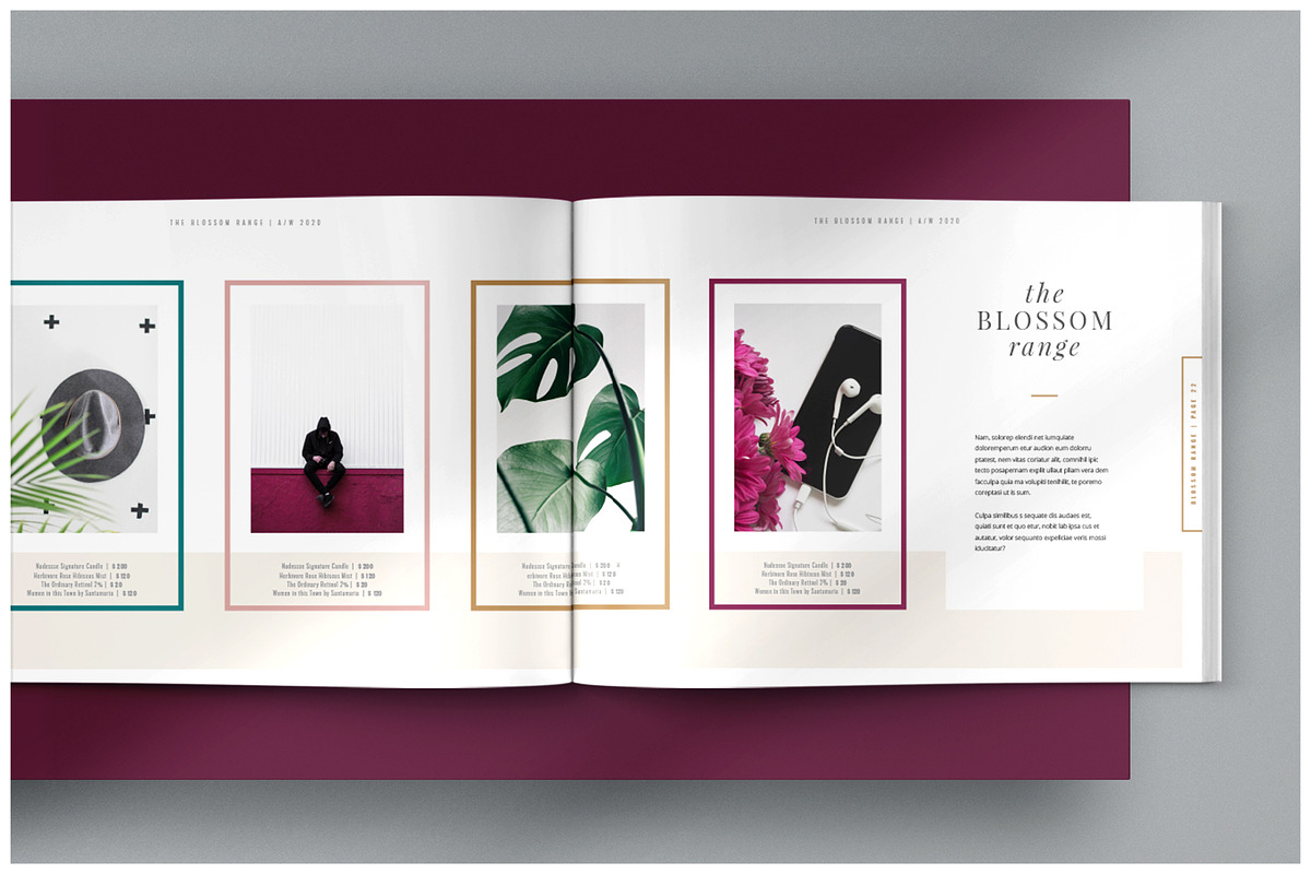 The Grid Layout | Canva, PSD, Indd, a Brochure Template by Marigold Studios (Photo 12 of 13)