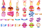 175 Super Bundle: Vintage Birthday, an Education Illustration by LilyBoo Clipart (Thumbnail 3 of 7)