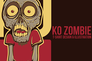 KO Zombie Illustration