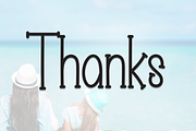 Beach Holiday | Script Font, a Script Font by Scratchones (Thumbnail 8 of 8)