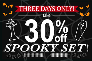 Spooky Brush Set