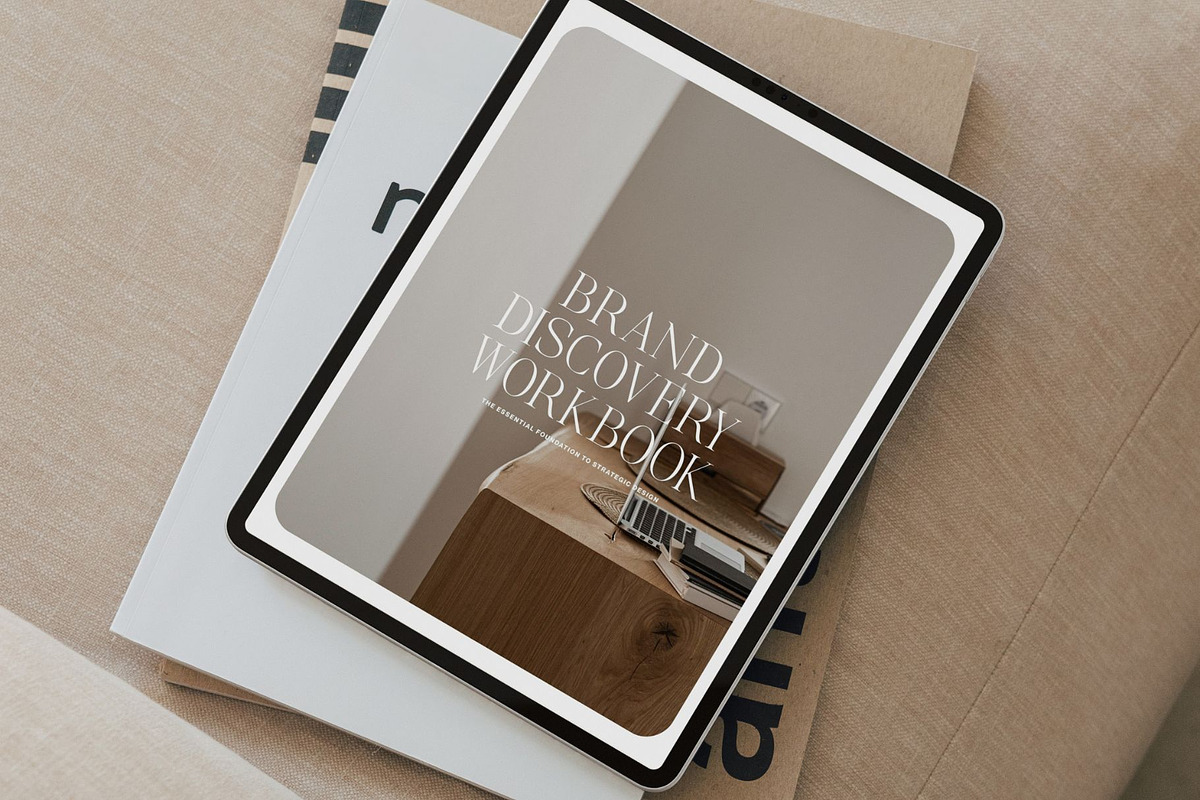 Brand Discovery Workbook, a Marketing Template by Willow & White Studio (Photo 3 of 6)