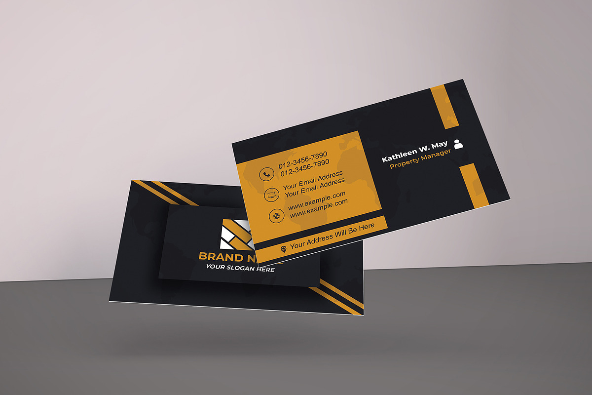 Gradient Business Card PSD preview 5