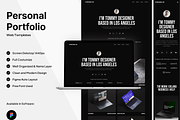 Tommy - Personal Portfolio Website, a Landing Page Template by SundayWorkTeam (Thumbnail 1 of 4)