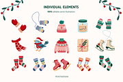 Christmas & New Year collection, a Seasonal Illustration by Peviotadesign (Thumbnail 6 of 13)