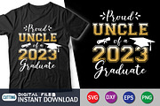 Family Graduate 2023 SVG Bundle, an Object Graphic by FunnySVGCrafts (Thumbnail 15 of 16)