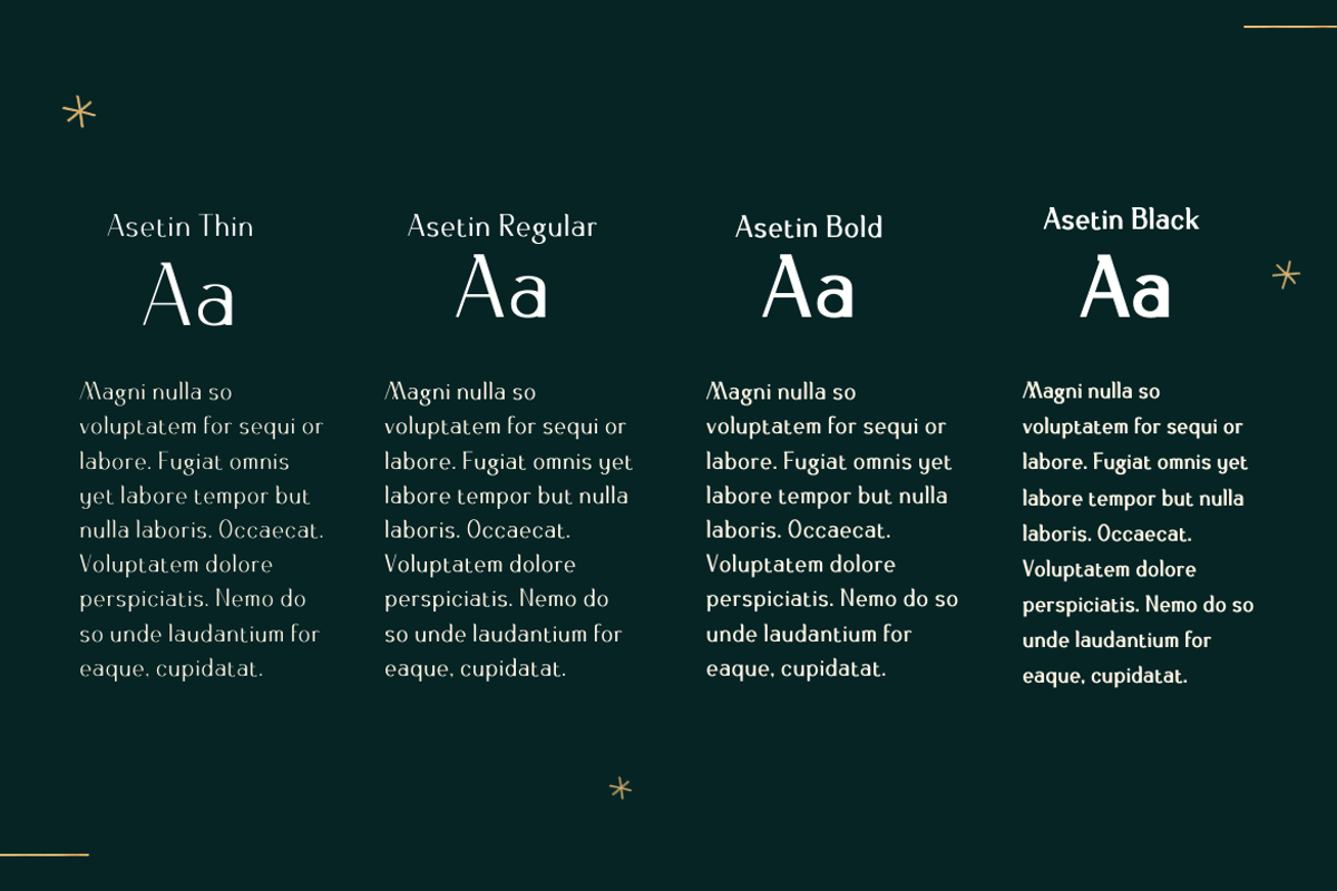 Asetin, a Sans Serif Font by twinstd (Photo 3 of 12)